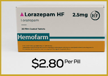 Precio de lorazepam 2 5